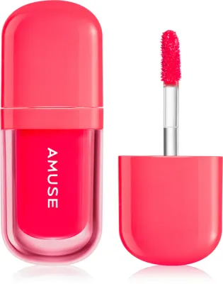 Блеск для губ AMUSE Bebe Tint с высоким блеском, увлажняющий, 3,8 г, оттенок 04 Apple Like