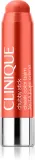 Румяна кремовые в стике Clinique Chubby Stick Cheek Colour Balm, матовые, стойкие, 6 г, оттенок 05 Plenty O' Papaya — фото 1