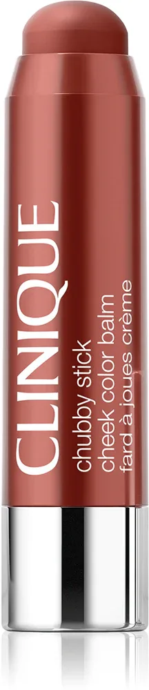 Румяна кремовые в стике Clinique Chubby Stick Cheek Colour Balm, матовые, стойкие, 6 г, оттенок 01 Amp'd Up Apple