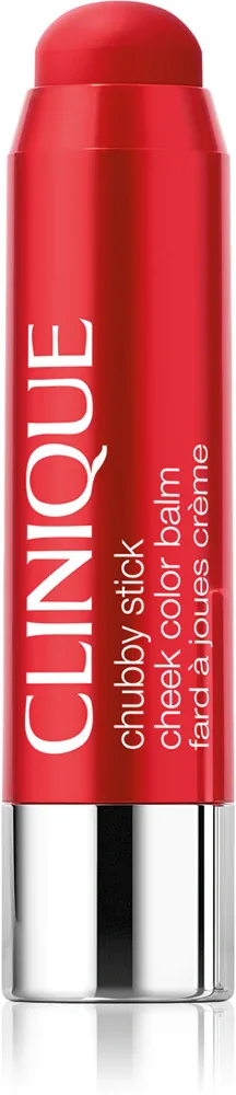 Румяна кремовые в стике Clinique Chubby Stick Cheek Colour Balm, матовые, стойкие, 6 г, оттенок 08 Ramp'd Up Rouge