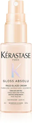Kérastase Gloss Absolu Frizz - Glaze Cream - Крем для укладки волос Kerastase Gloss Absolu Frizz Glaze разглаживающий, против пушистости, 240 мл, 45 мл