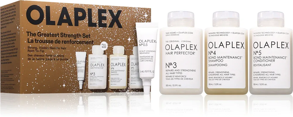 Olaplex Set - Подарочный набор для красивых волос и кожи, 4 шт