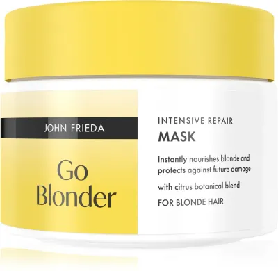 John Frieda Go Blonder Intensive Repair Mask - Интенсивная регенерирующая маска для светлых волос, 250 мл