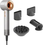 Фен для волос Beautifly IonBoost, с ионизацией, с диффузором, 1 шт Silver — фото 1