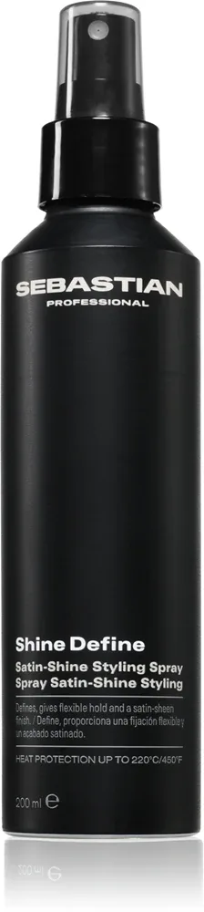 Sebastian Professional Shine Define - лак для волос, 200 мл