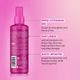 Спрей термозащитный для волос Lee Stafford Styling Heat Protection Shine Mist для горячей укладки, 50 мл / 200 мл — фото 4