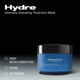 Маска для волос Sebastian Professional Hydre для натуральных и окрашенных волос, увлажняющая, 30 мл / 145 мл / 500 мл — фото 2