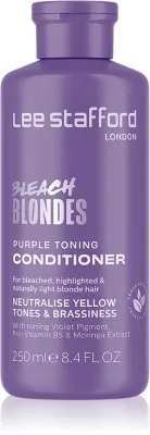 Кондиционер для волос Lee Stafford Bleach Blondes Toning Conditioner тонирующий, для светлых волос, 250 мл