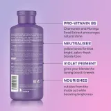 Кондиционер для волос Lee Stafford Bleach Blondes Toning Conditioner тонирующий, для светлых волос, 250 мл — фото 4