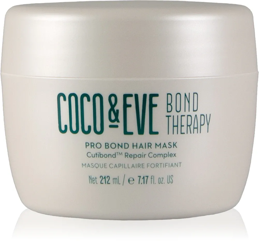 Coco & Eve Bond Therapy Pro Bond Mask - Восстанавливающая и укрепляющая маска для волос, поврежденных химическими процедурами, 212 мл