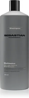 Sebastian Professional SEB MAN The Multi-tasker - Шампунь для волос, бороды и тела, 1000 мл
