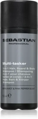 Sebastian Professional SEB MAN The Multi-tasker - Шампунь для волос, бороды и тела, 50 мл