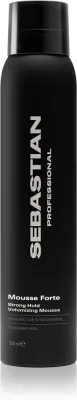 Пенка для укладки волос Sebastian Professional Mousse Forte сильной фиксации, с эффектом объёма, 200 мл