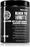 Пудра осветляющая для волос Kaypro Black To White Anti Yellow/Orange Bleaching Powder профессиональная, 500 г do profesjonalnego użytku — фото 1