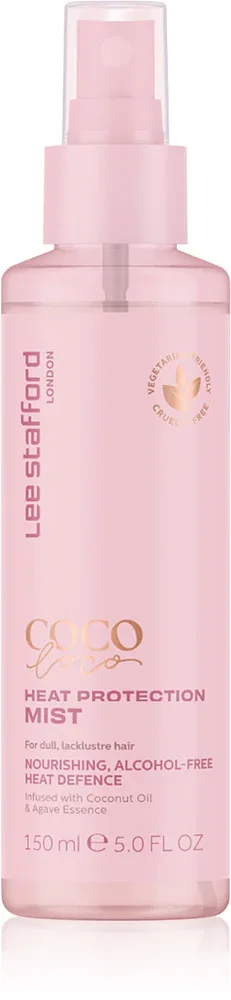 Спрей термозащитный для волос Lee Stafford CoCo LoCo Agave для горячей укладки, 150 мл