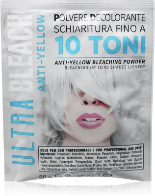 Пудра осветляющая для волос Kaypro Ultra Bleach No-Yellow Bleaching Powder профессиональная, do profesjonalnego użytku 50 г