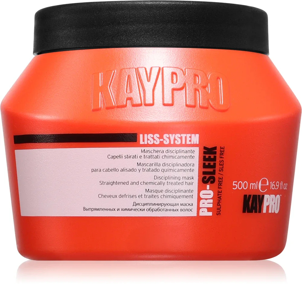 Kaypro Liss-System Disciplining Mask - Маска для непослушных и пушащихся волос, 500 мл