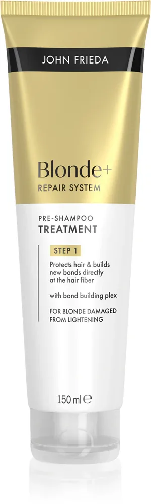 Маска для волос John Frieda Blonde+ Repair System Pre-shampoo Treatment для светлых волос, восстанавливающая, 150 мл