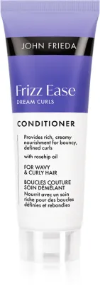 John Frieda Frizz Ease Dream Curls Conditioner - Питательный бальзам для вьющихся и волнистых волос, 75 мл