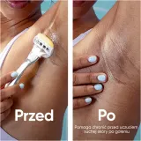 Бритвенный станок женский Gillette Venus PRO ComfortGlide Coconut, со сменной головкой, 5 шт + ostrza zapasowe — фото 7