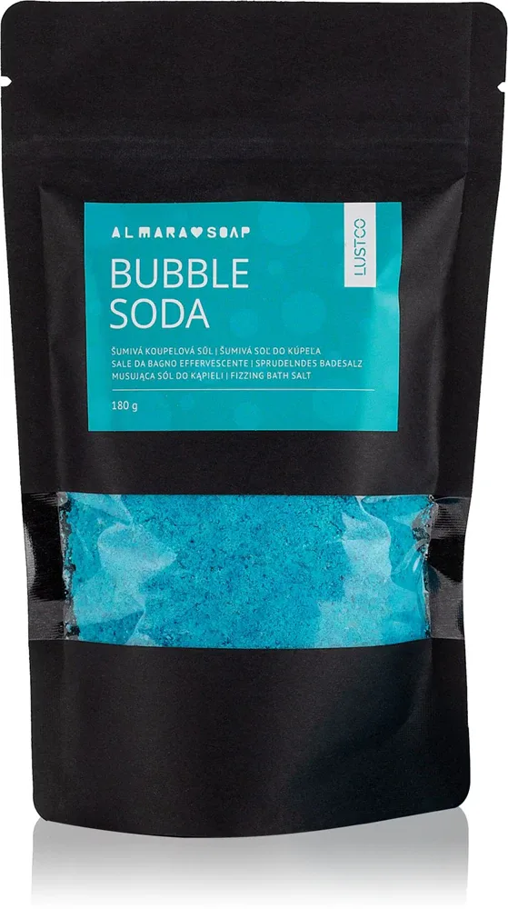 Соль для ванны Almara Soap Bath Salt Bubble Soda для уставших ног, расслабляющая, 180 г