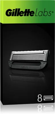 Gillette Labs - Запасные лезвия, 4 шт, 8 шт