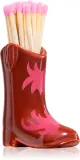 Держатель для спичек Paddywax Cowboy Boot Match Holder, 25 шт Red & Pink Flame — фото 1