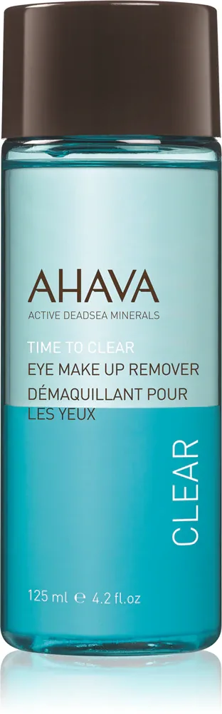 Средство для снятия макияжа с глаз AHAVA Time To Clear масляное, для чувствительной кожи, 125 мл