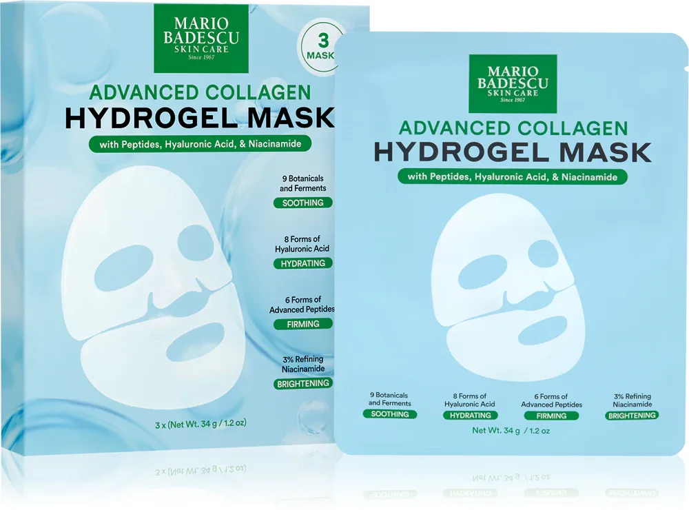 Mario Badescu Advanced Collagen - набор масок для лица, 3 шт