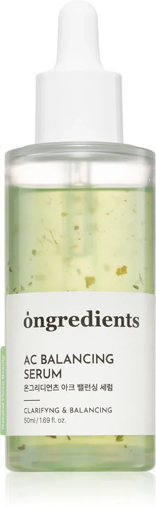Ongredients AC Balancing Serum - Сыворотка, улучшающая цвет лица и качество кожи, 50 мл