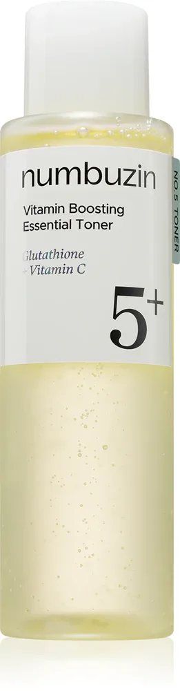 Numbuzin No. 5 Glutathione Vitamin Concentrated Toner - Увлажняющий тоник для выравнивания тона кожи, 200 мл