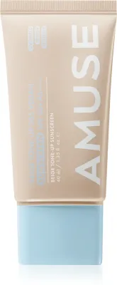 Крем тонирующий AMUSE Beige Tone-Up 365 Vegan Sunscreen солнцезащитный, выравнивает тон, 40 мл SPF 50+