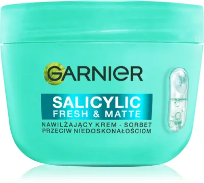 Garnier Salicylic Fresh & Matte - Увлажняющий матирующий сорбет, 85 мл