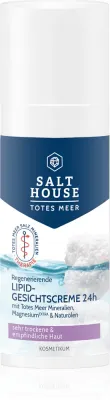 Salt House Dead Sea Therapy Lipid Face Cream - Увлажняющий крем для лица с липидами, 50 мл