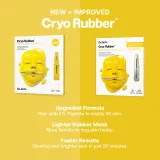 Dr. Jart+ Cryo Rubber™ Brightening Mask - Гидрогелевая маска с интенсивным осветляющим эффектом, 40 г — фото 6