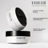 Nanolash Collagen - Гелевые патчи под глаза против признаков старения, 60 шт — фото 7