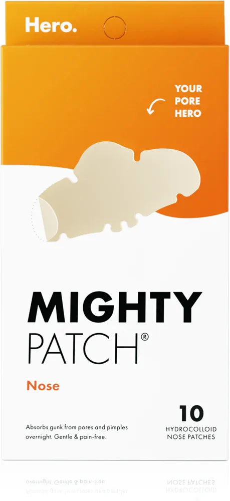 Патчи для точечного ухода Hero. Mighty Patch Nose для проблемной кожи, 10 шт