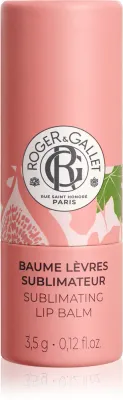 Roger & Gallet Fleur de Figuier Sublimating Lip Balm - Бальзам для губ Roger Gallet Fleur de Figuier Sublimating Lip Balm с маслом ши и касторовым маслом, 3,5 г, 3.5 г