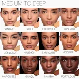 NARS Natural Matte Longwear Foundation - Долговременное тональное средство с матовым финишем, 30 мл, оттенок TAHOE — фото 6