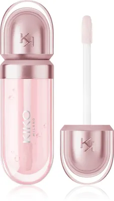 KIKO Milano 3D Hydra Lip Oil - Масло для губ с увлажняющим действием, 6.5 мл, оттенок 03 Glossed Glass