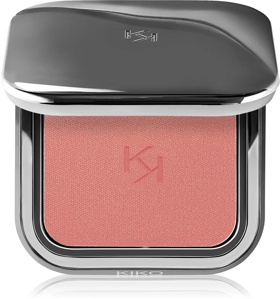KIKO Milano Unlimited Blush - Розовая пудра, 6 г, оттенок 04 Metallic Rosy Biscuit