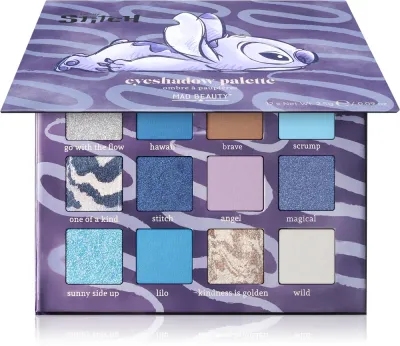 Mad Beauty Stitch Denim - Палетка теней для век, 12 г