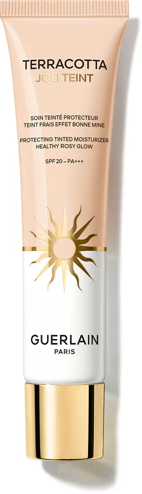 GUERLAIN Terracotta Joli Teint Protecting Tinted Moisturizer - Тональный крем, придающий сияние и естественный вид SPF 20, 30 мл, оттенок 00 Rosy