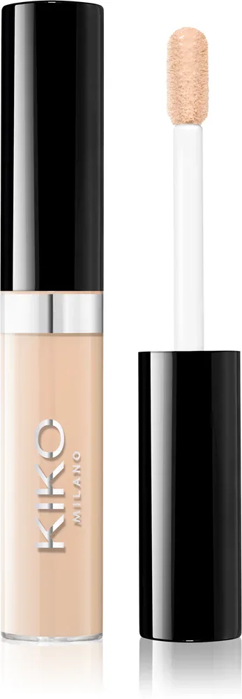 KIKO Milano Long Lasting Liquid Eyeshadow - тени для век в жидкой форме, 4.5 мл, оттенок 01 Soft Cashmere
