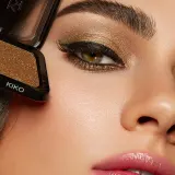 KIKO Milano Glitter Shower - Блестящие тени для век, 2 г, оттенок 04 Gold Baroque — фото 3