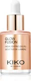 KIKO Milano Glow Fusion Highlighting Drops - Жидкий отбеливающий крем для лица, 9.5 мл, оттенок 02 Sweet Dreams — фото 1