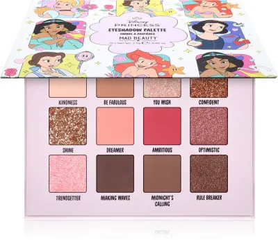 Mad Beauty Disney Princess Express Yourself - Палетка теней для век, 12 г