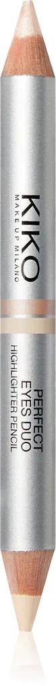 KIKO Milano Perfect Eyes Duo - Двусторонний карандаш для глаз с подсветкой, 2.98 г