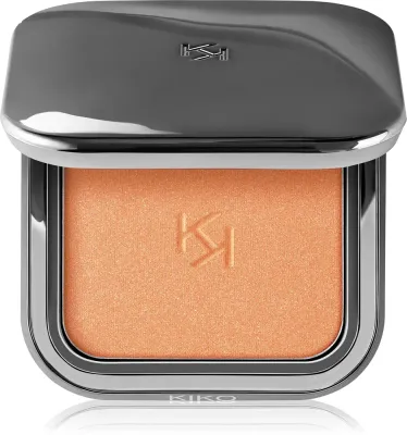 KIKO Milano Glow Fusion Powder Highlighter - Пудровый компактный хайлайтер, 5 г, оттенок 04 Sunset Gold