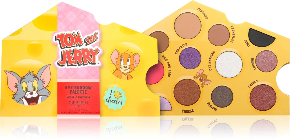 Mad Beauty Tom & Jerry - Палетка теней для век, 22 г